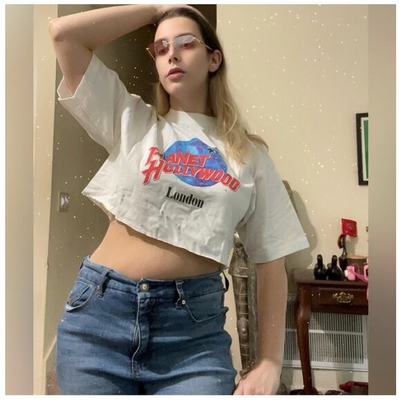 Vtg 90s British tourist tee shirt - Picture 1 of 6